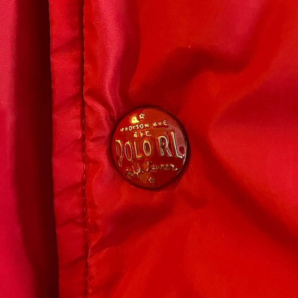 Polo by Ralph Lauren Red N.Y. State Champs Coaches Jacket NWOT - Picture 3 of 8